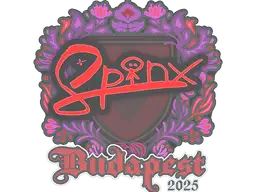 Sticker | Spinx | Budapest 2025