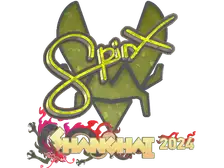Sticker | Spinx (Glitter) | Shanghai 2024