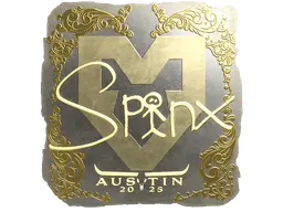 Sticker | Spinx (Gold) | Austin 2025