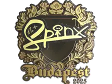 Sticker | Spinx (Gold) | Budapest 2025