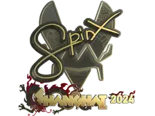 Sticker | Spinx (Gold) | Shanghai 2024