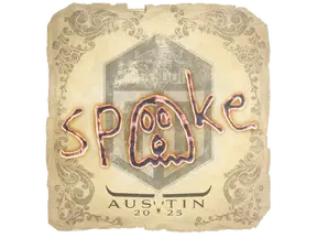 Sticker | spooke | Austin 2025