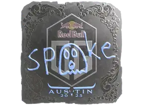 Sticker | spooke (Foil) | Austin 2025