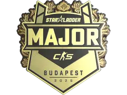 Sticker | StarLadder (Gold) | Budapest 2025