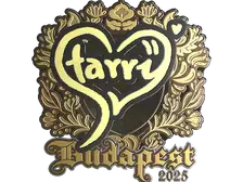 Sticker | Starry (Gold) | Budapest 2025