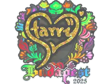 Sticker | Starry (Holo) | Budapest 2025