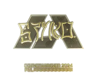 Sticker | STYKO (Gold) | Copenhagen 2024