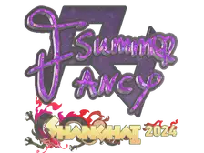 Sticker | Summer (Glitter) | Shanghai 2024