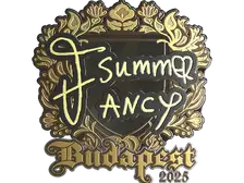 Sticker | Summer (Gold) | Budapest 2025