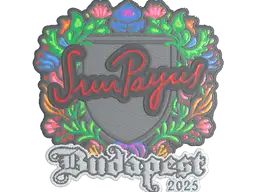 Sticker | SunPayus (Embroidered) | Budapest 2025