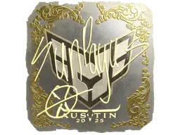 Sticker | SunPayus (Gold) | Austin 2025