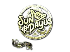 Sticker | SunPayus (Gold) | Paris 2023