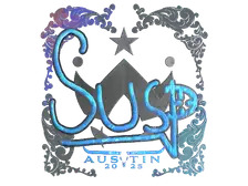 Sticker | susp (Holo) | Austin 2025