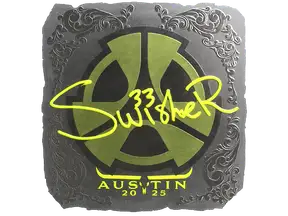 Sticker | Swisher (Foil) | Austin 2025