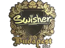 Sticker | Swisher (Gold) | Budapest 2025