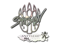 Sticker | syrsoN (Holo) | Antwerp 2022