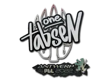 Sticker | tabseN | Antwerp 2022