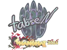 Sticker | tabseN (Holo) | Shanghai 2024