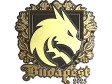Sticker | Team Spirit (Gold) | Budapest 2025
