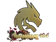 Sticker | Team Spirit (Gold) | Shanghai 2024
