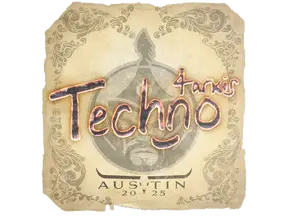 Sticker | Techno4K | Austin 2025