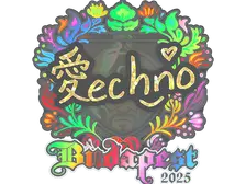 Sticker | Techno4K (Holo) | Budapest 2025