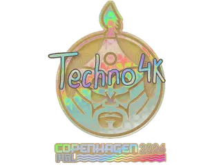 Sticker | Techno4K (Holo) | Copenhagen 2024