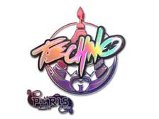 Sticker | Techno4K (Holo) | Paris 2023