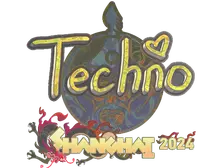 Sticker | Techno4K (Holo) | Shanghai 2024