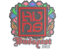 Sticker | The Huns (Embroidered) | Budapest 2025