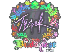 Sticker | Tiger (Holo) | Budapest 2025