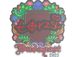 Sticker | torzsi (Embroidered) | Budapest 2025