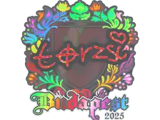 Sticker | torzsi (Holo) | Budapest 2025