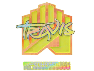Sticker | TRAVIS (Holo) | Copenhagen 2024