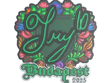 Sticker | TRY (Embroidered) | Budapest 2025