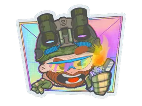 Sticker | Try Hard (Holo)