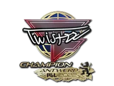 Sticker | Twistzz (Champion) | Antwerp 2022