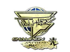 Sticker | Twistzz (Gold, Champion) | Antwerp 2022