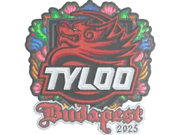Sticker | TYLOO (Embroidered) | Budapest 2025