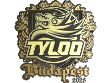 Sticker | TYLOO (Gold) | Budapest 2025