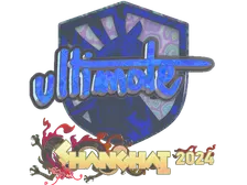 Sticker | ultimate (Holo) | Shanghai 2024