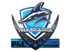 Sticker | Vega Squadron (Foil) | Krakow 2017