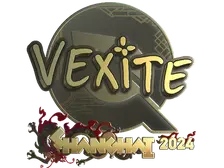 Sticker | vexite (Gold) | Shanghai 2024