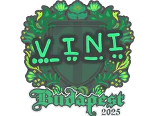 Sticker | VINI | Budapest 2025