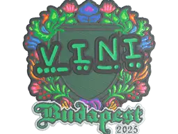 Sticker | VINI (Embroidered) | Budapest 2025