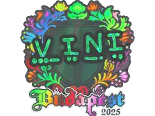 Sticker | VINI (Holo) | Budapest 2025