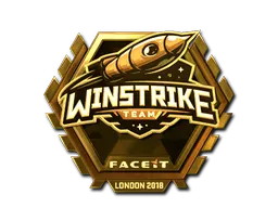 Sticker | Winstrike Team (Gold) | London 2018