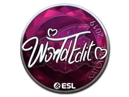 Sticker | WorldEdit (Foil) | Katowice 2019