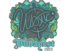 Sticker | woxic | Budapest 2025