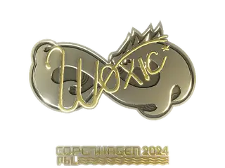 Sticker | woxic (Gold) | Copenhagen 2024